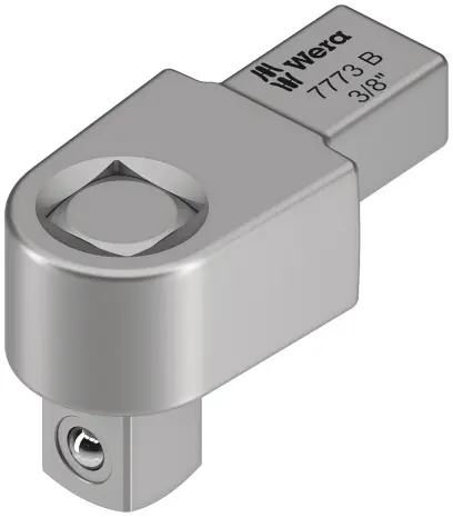 Wera 078205 Nástrčná hlava - štvorhran 3/8'' pre momentové kľúče s upnutím 9x12 mm (W05078205001)