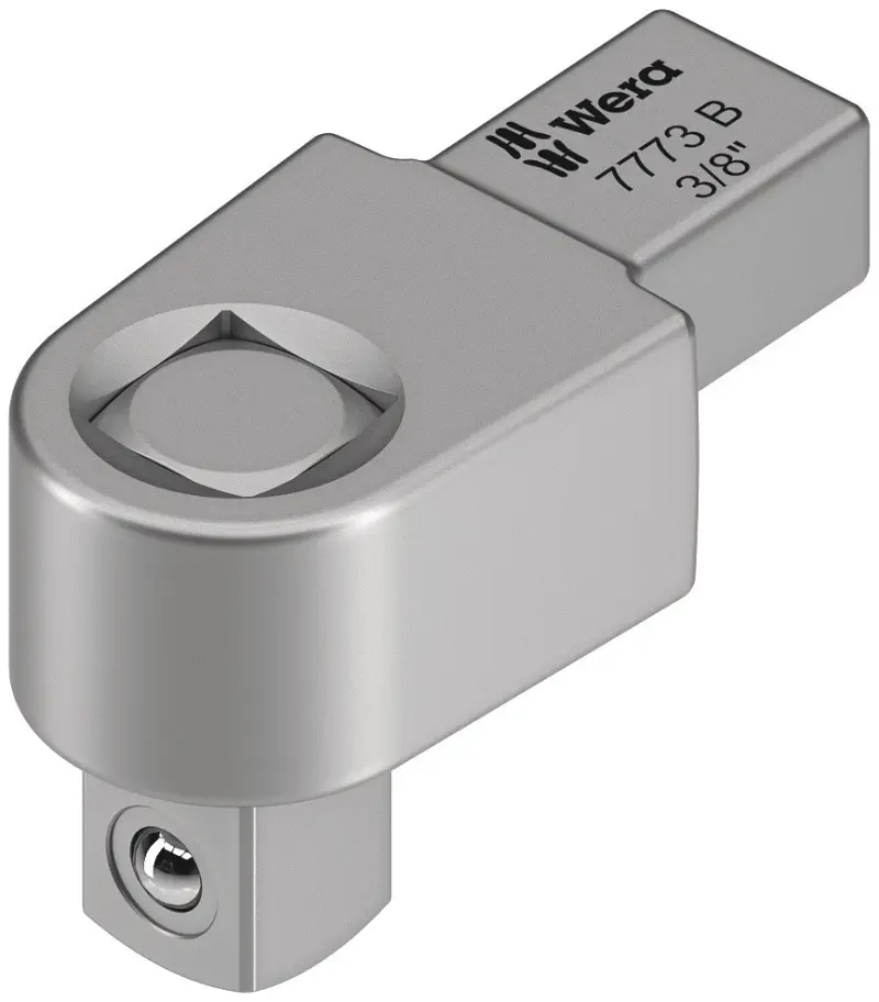 Wera 078205 Nástrčná hlava - štvorhran 3/8'' pre momentové kľúče s upnutím 9x12 mm (W05078205001)