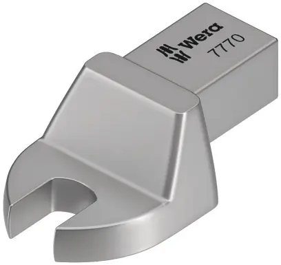 Wera 078600 Nadstavec mom. kľúče - otvorený kľúč 7 mm. Typ 7770, Forma A (9 x 12 mm) (W05078600001)