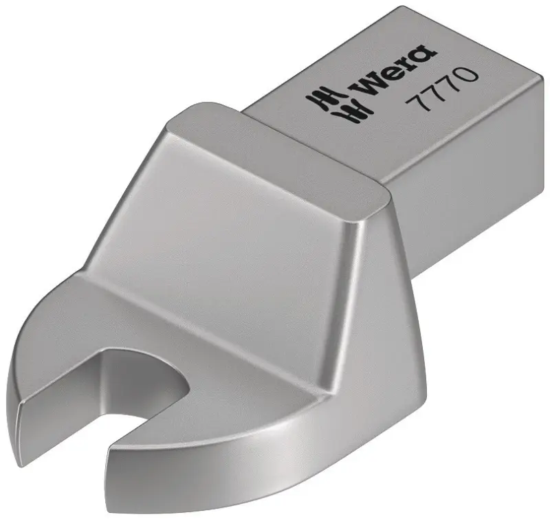 Wera 078602 Nadstavec mom. kľúče - otvorený kľúč 9 mm. Typ 7770, Forma A (9 x 12 mm) (W05078602001)