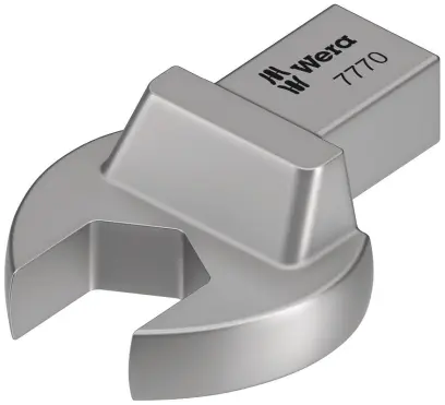 Wera 078610 Nadstavec mom. kľúče - otvorený kľúč 17 mm. Typ 7770, Forma B (9 x 12 mm) (W05078610001)
