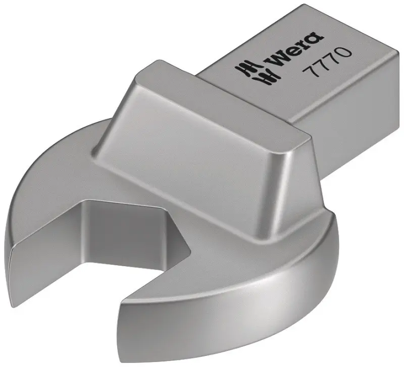 Wera 078610 Nadstavec mom. kľúče - otvorený kľúč 17 mm. Typ 7770, Forma B (9 x 12 mm) (W05078610001)