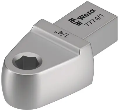 Wera 078640 Nástrčná hlava - šesťhran 1/4'' pre bity (W05078640001)