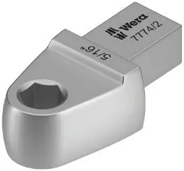 Wera 078641 Nástavec mom. klíče - držák bitů 5/16" Hex. Typ 7774/2 (9 x 12 mm) (W05078641001)