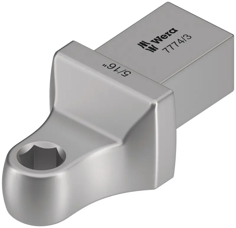 Wera 078642 Nástrčná hlava - šesťhran 5/16'' pre bity s upnutím v mom. kľúčmi 14x18 mm (W05078642001)