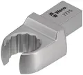 Wera 078654 Nástrčný otvorený očkový kľúč s upnutím 9x12 mm (W05078654001)