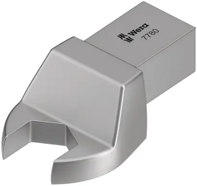 Wera 078674 Nadstavec mom. kľúče - otvorený kľúč 17 mm. Typ 7780, Forma B (14 x 18 mm) (W05078674001)