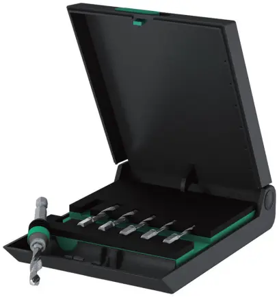 Wera 104651 Súprava bitov Wera 847/7 s kombinovanými závitníkmi M3 až M10 (7 ks) (W05104651001)