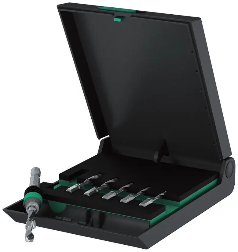 Wera 104651 Súprava bitov Wera 847/7 s kombinovanými závitníkmi M3 až M10 (7 ks) (W05104651001)