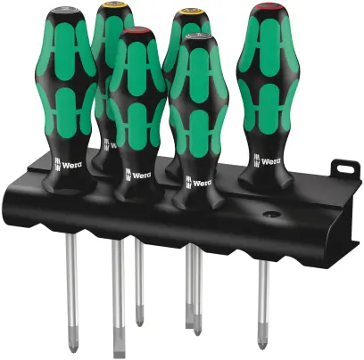 Wera 105622 Sada skrutkovačov 335/350/355/6, slipSTOP® (W05105622001)