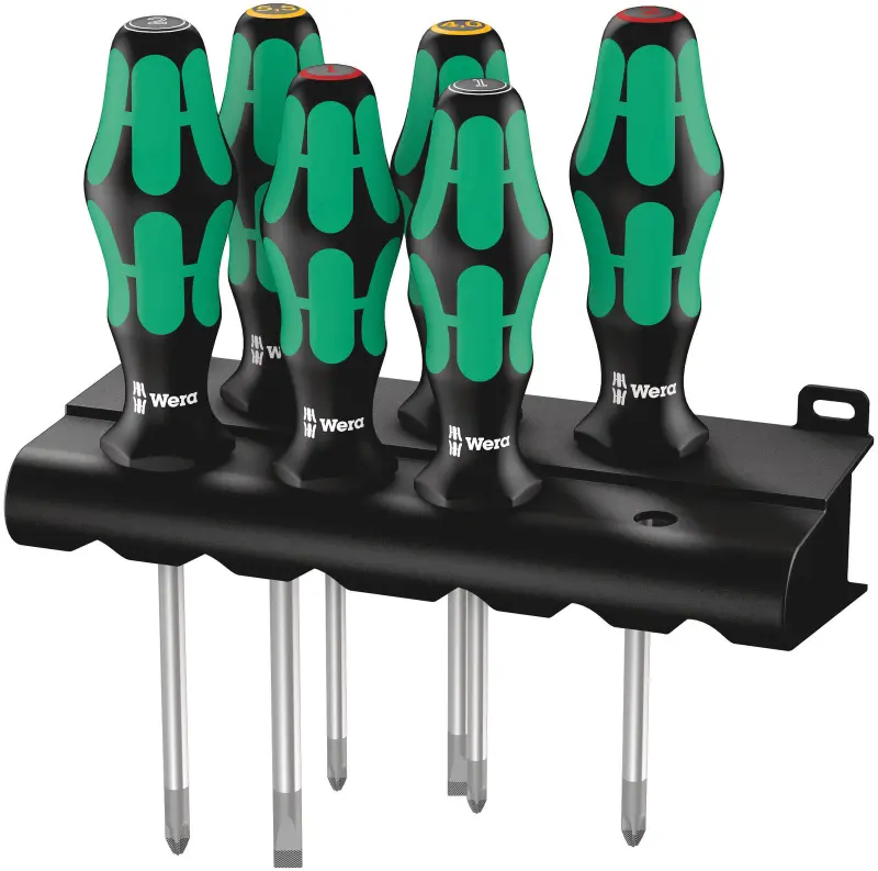 Wera 105622 Sada skrutkovačov 335/350/355/6, slipSTOP® (W05105622001)