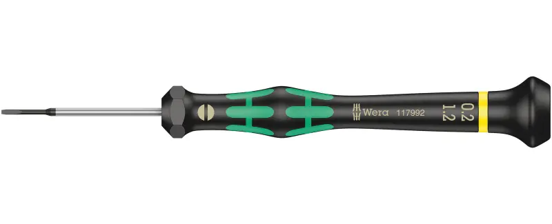 Wera 117992 Skrutkovač plochý 0,2x1,2x40 mm na použitie v elektronike Kraftform Micro typ 2035 (W05117992001)