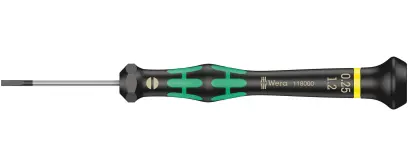 Wera 118000 Skrutkovač plochý 0,25x1,2x40 mm na použitie v elektronike Kraftform Micro typ 2035 (W05118000001)
