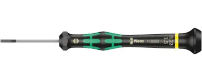 Wera 118002 Skrutkovač plochý 0,23x1,5x40 mm na použitie v elektronike Kraftform Micro typ 2035 (W05118002001)