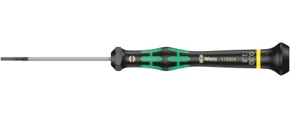 Wera 118004 Skrutkovač plochý 0,3x1,8x60 mm na použitie v elektronike Kraftform Micro typ 2035 (W05118004001)