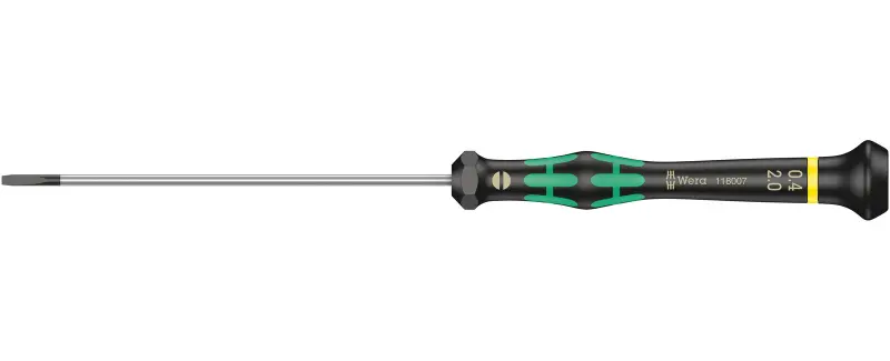 Wera 118007 Skrutkovač plochý 0,4x2x100 mm na použitie v elektronike Kraftform Micro typ 2035 (W05118007001)