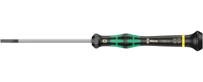 Wera 118010 Skrutkovač plochý 0,5x3x80 mm na použitie v elektronike Kraftform Micro typ 2035 (W05118010001)