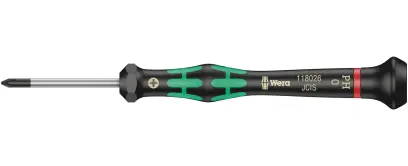 Wera 118026 Skrutkovač krížový PH 0x40 mm na použitie v elektronike Kraftform Micro typ 2050 (W05118026001)