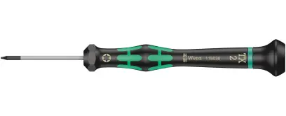 Wera 118036 Skrutkovač TORX TX 2x60 mm na použitie v elektronike Kraftform Micro typ 2067 (W05118036001)