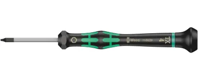 Wera 118039 Skrutkovač TORX TX 4x60 mm na použitie v elektronike Kraftform Micro typ 2067 (W05118039001)