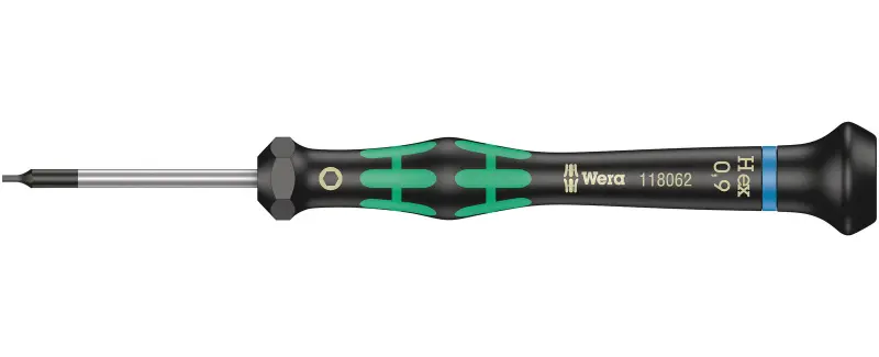 Wera 118062 Skrutkovač šesťhranný 0,9x40 mm na použitie v elektronike Kraftform Micro typ 2054 (W05118062001)