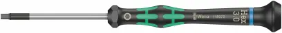 Wera 118072 Šroubovák šestihranný 3x60 mm k použití v elektronice Kraftform Micro typ 2054 (W05118072001)