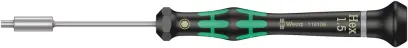Wera 118108 Maticový nástrčný šroubovák šestihran 1,5 mm typ 2069 Micro pro elektronické aplikace (W05118108001)
