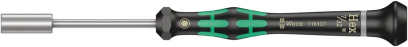 Wera 118137 Maticový nástrčný šroubovák šestihran 7/32" typ 2069 Micro pro elektronické aplikace, palcový (W05118137001)