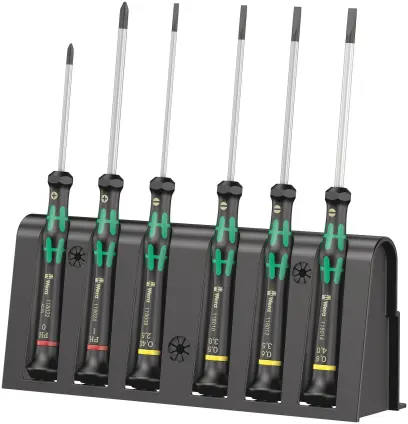 Wera 118152 Sada skrutkovačov Kraftform Micro 2035/6 B pre elektroniku (W05118152001)