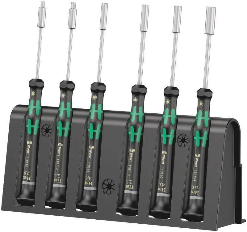 Wera 118158 Sada maticových skrutkovačov pre jem.elektr. 2069/6 (6 ks) (W05118158001)