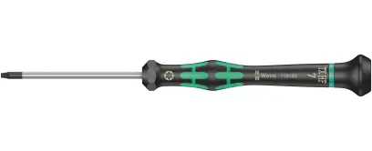 Wera 118183 Skrutkovač TORX TX 7 HFx60 mm na použitie v elektronike Kraftform Micro typ 2067, s pridržiavacou funkciou (W05118183001)