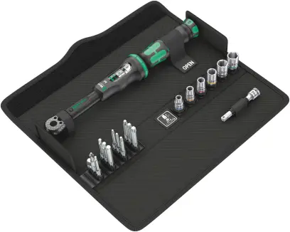 Wera 130110 Momentový kľúč Wera Click-Torque A 6 Set 1 s prepínacou račňou 1/4" (2,5 ÷ 25 Nm) (W05130110001)
