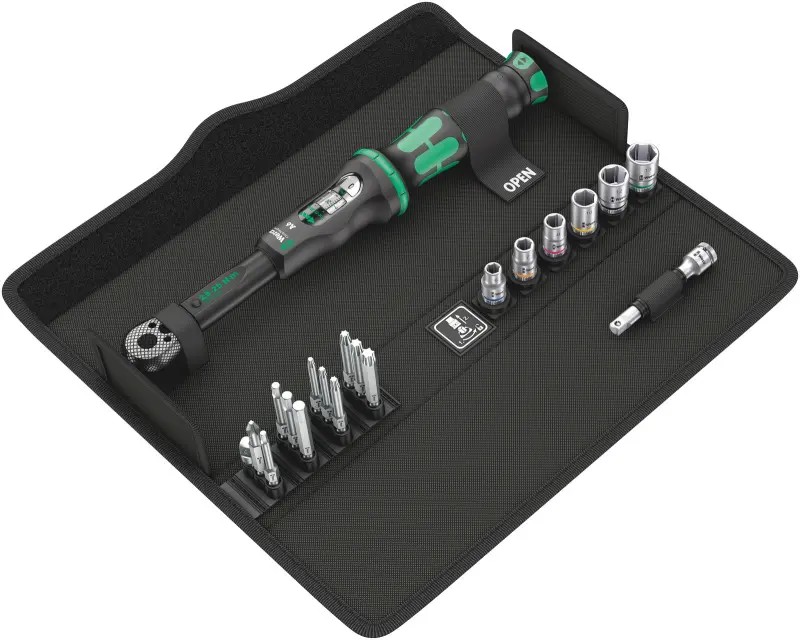 Wera 130110 Momentový kľúč Wera Click-Torque A 6 Set 1 s prepínacou račňou 1/4" (2,5 ÷ 25 Nm) (W05130110001)