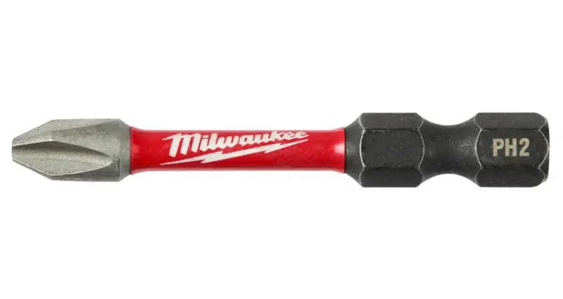 Šroubovací bity 1/4" Milwaukee Shockwave PH 2 x 50 mm (10 ks) (MI4932430855)