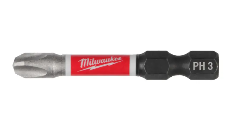 Šroubovací bit 1/4 Milwaukee Shockwave Phillips PH 3 x 50 mm - 1 ks (MI4932430858)