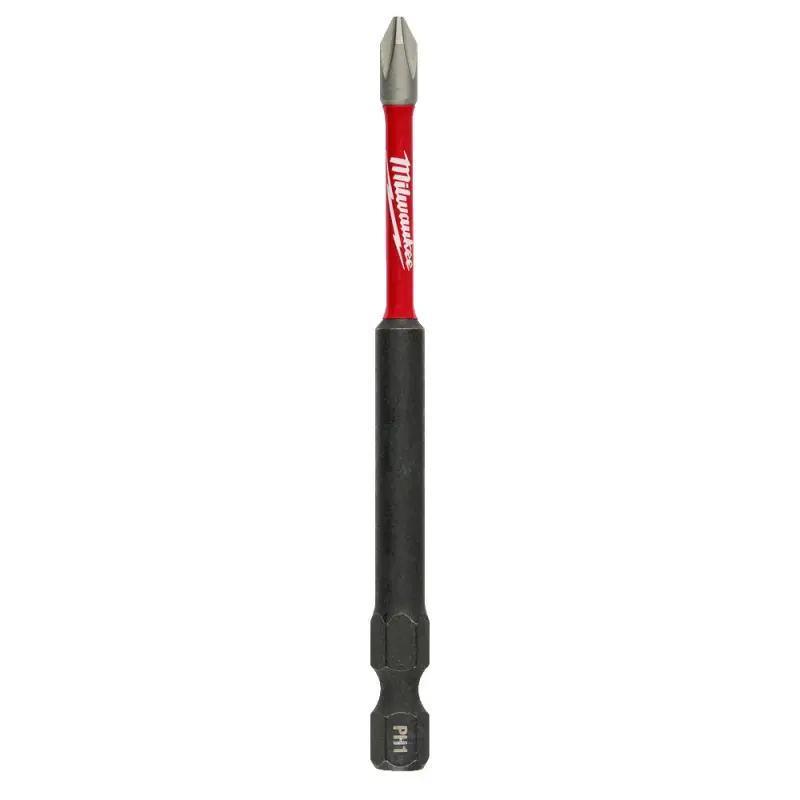 Šroubovací bit 1/4 Milwaukee Shockwave Pozidriv PZ 1 x 90 mm - 1 ks (MI4932430862)