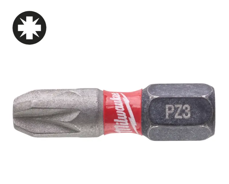 Šroubovací bit PZ 3 x 25 mm Milwaukee Shockwave™ Impact Duty (Sada 2 ks) (MI4932430868)