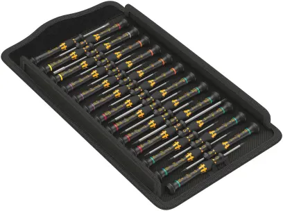 Wera 134019 Skrutkovače na elektroniku Kraftform Micro ESD Big Pack 1 (Sada 25 dielov) (W05134019001