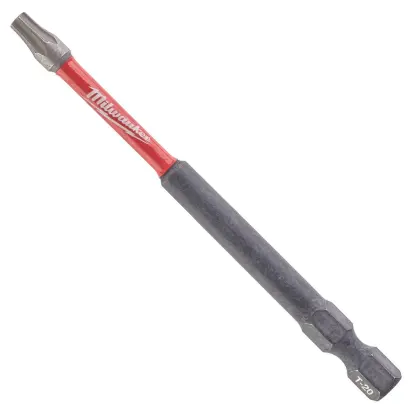 Skrutkovací bit 1/4 Milwaukee Shockwave Torx TX 20 x 90 mm - 1 ks (MI4932430878)