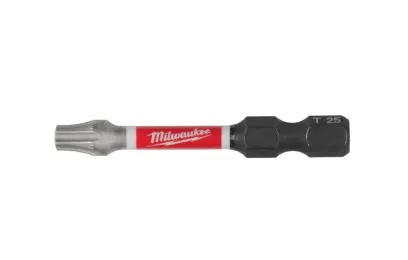 Skrutkovací bit 1/4 Milwaukee Shockwave Torx TX 25 x 50 mm - 1 ks (MI4932430881)