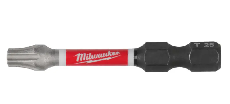 Šroubovací bit 1/4 Milwaukee Shockwave Torx TX 25 x 50 mm - 1 ks (MI4932430881)