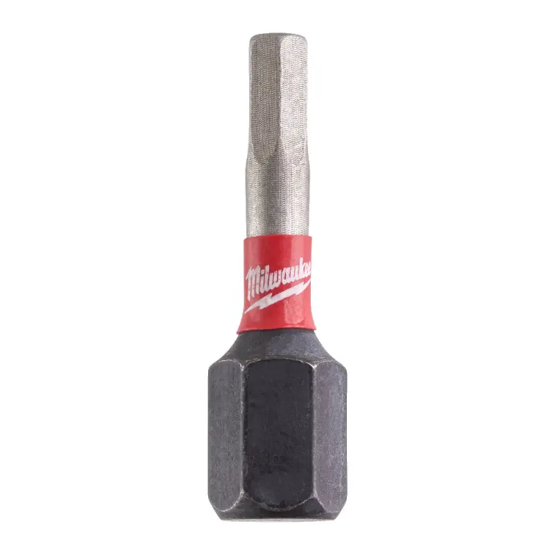 Šroubovací bit 1/4 Milwaukee Shockwave Šestihran 3 x 25 mm - 2 ks (MI4932430894)