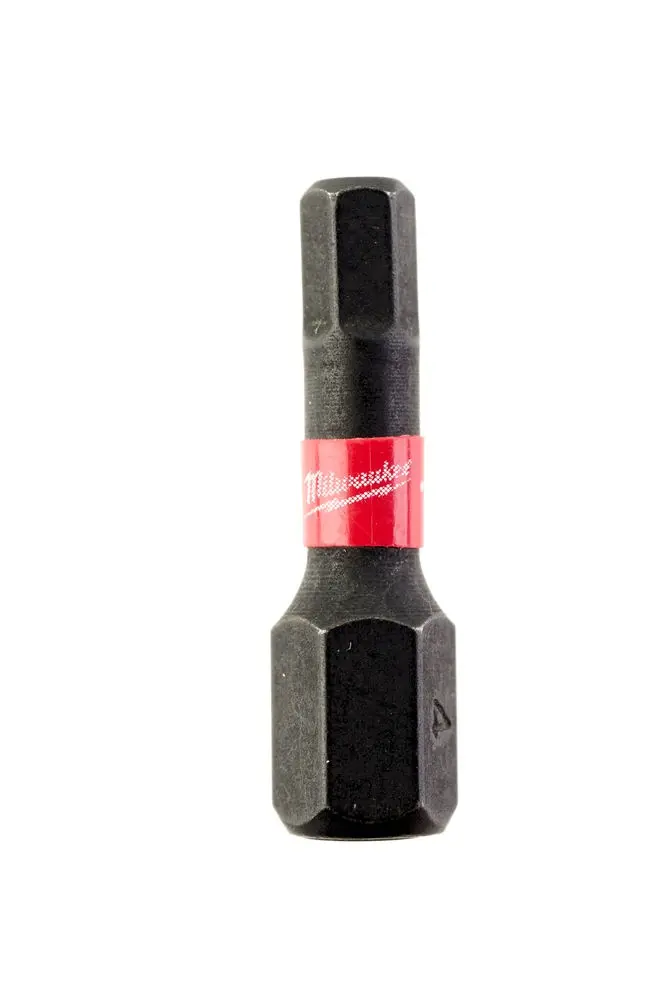 Šroubovací bit 1/4 Milwaukee Shockwave Šestihran 4 x 25 mm - 2 ks (MI4932430895)