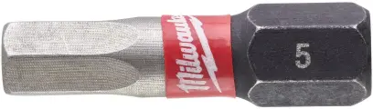 Šroubovací bit 1/4 Milwaukee Shockwave Šestihran 5 x 25 mm - 2 ks (MI4932430896)