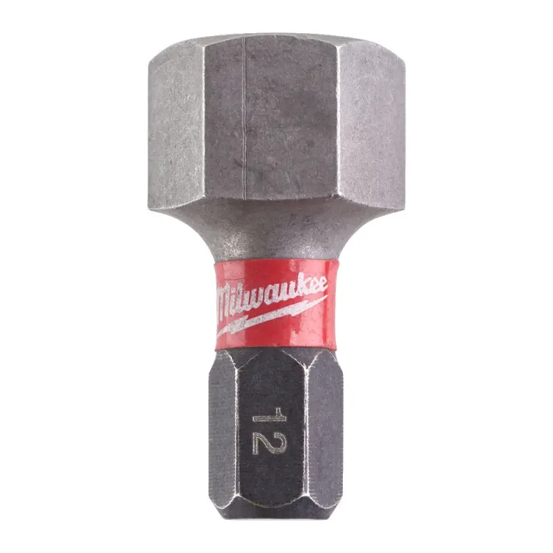 Šroubovací bit 1/4 Milwaukee Shockwave Šestihran 12 x 25 mm - 2 ks (MI4932430900)
