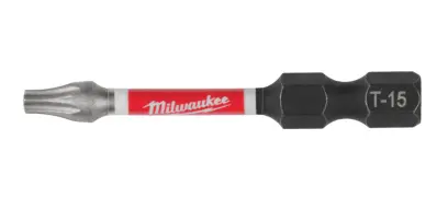 Šroubovací bit 1/4 Milwaukee Shockwave Torx TX 15 x 50 mm - 1 ks (MI4932451286)