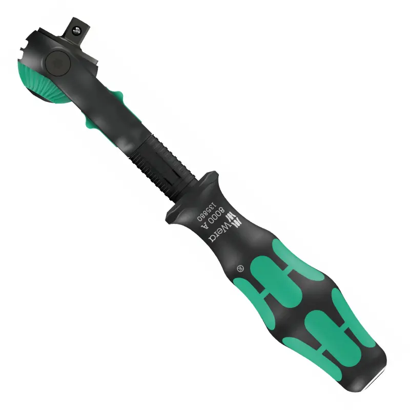 Wera 135880 Račňa Zyklop Black Edition Speed 1/4" 8000 A (dĺžka 152 mm), voľne otočná hlava (W05135880001)