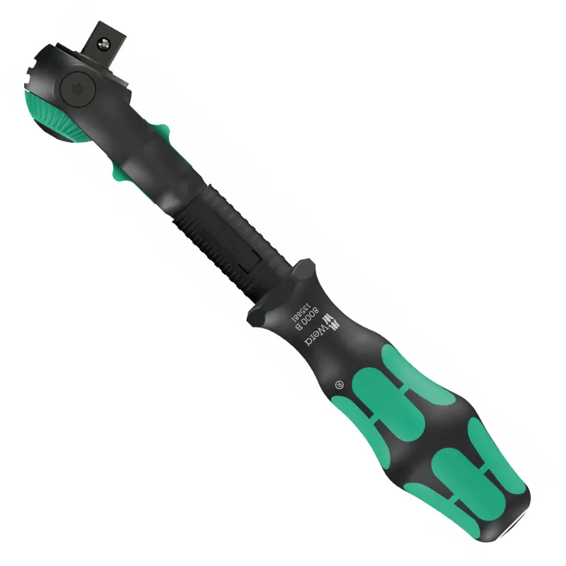 Wera 135881 Račňa Zyklop Black Edition Speed 3/8" 8000 B (dĺžka 199 mm), voľne otočná hlava (W05135881001)