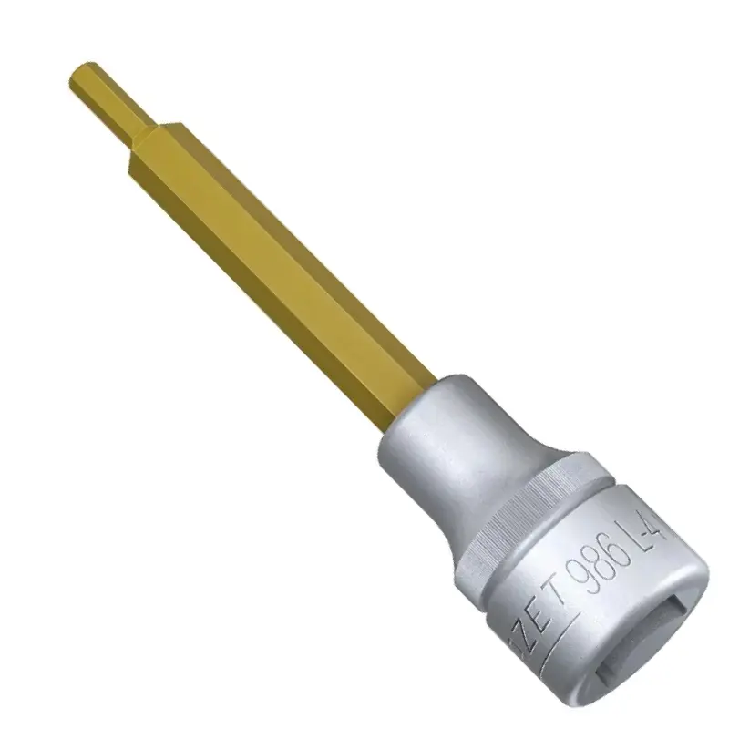 Zástrčná bitová hlavica 1/2" 6hran 4 x 100 mm Hazet 986L-4 (EDE61310041)