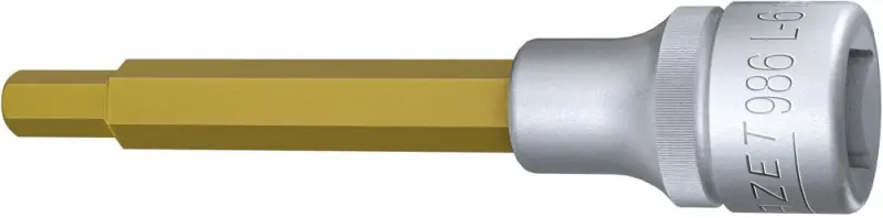 Šroubováková hlavice 1/2" , vnitřní šestihran 6x100 mm Hazet